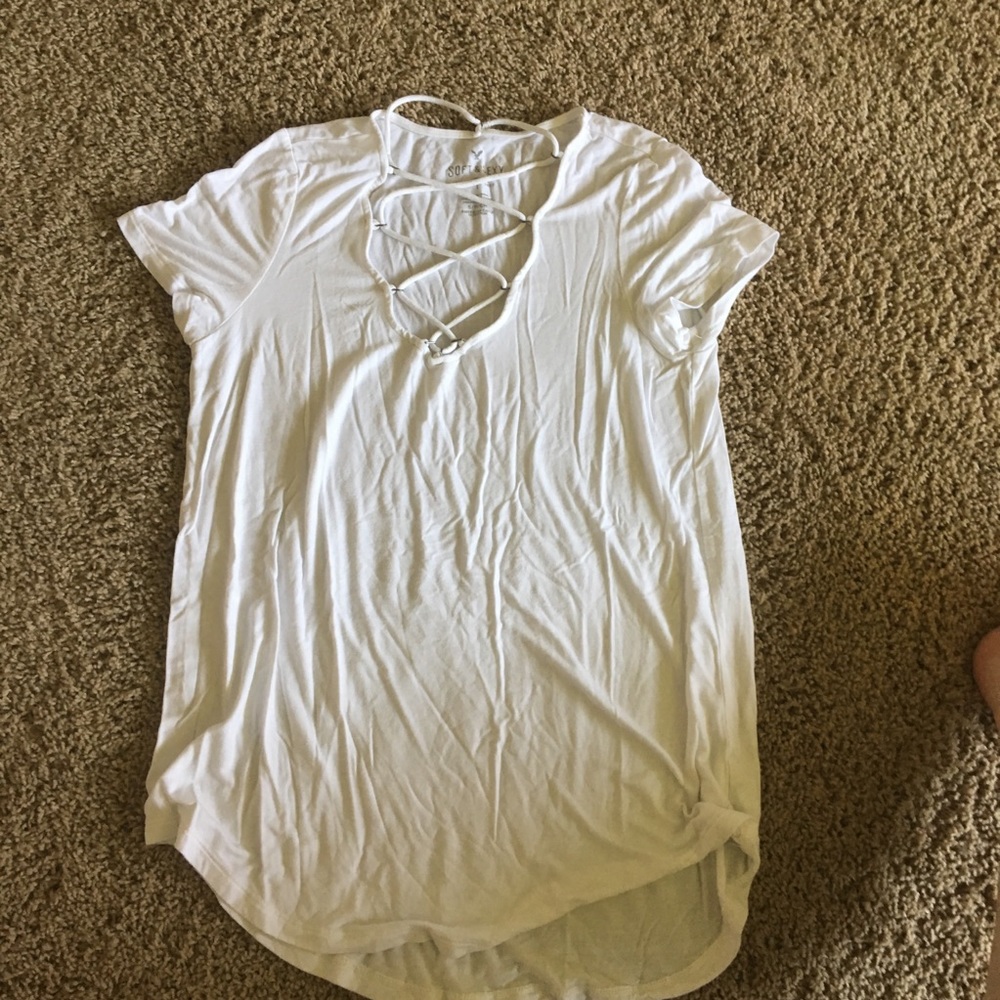American Eagle cross top